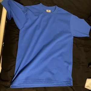 Royal blue proclub shirt large